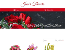 Tablet Screenshot of jeansflowersonline.com